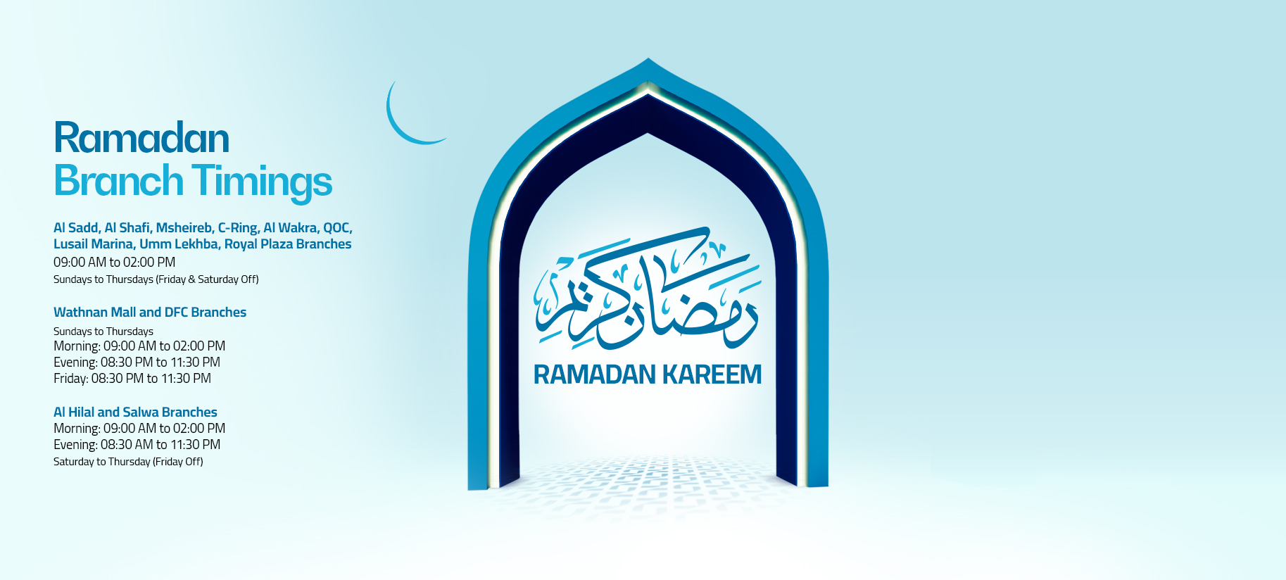 ARB Ramadan Timing